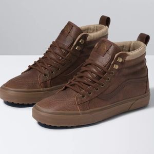 Brown Leather Vans MTE